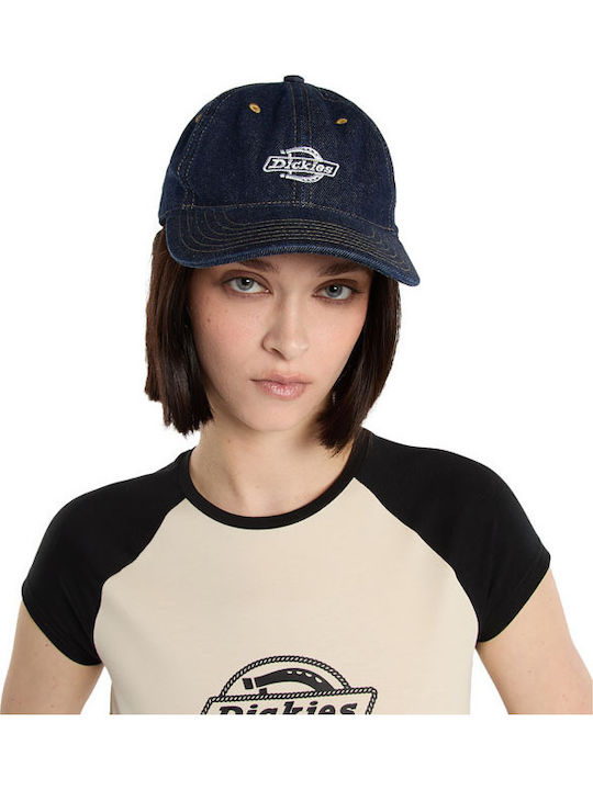 Dickies Καπέλο Τζιν Denim Μαύρο Dad Cap Black