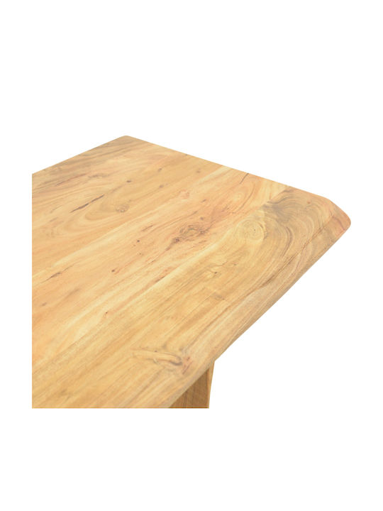 Mende Consolă din Lemn Masiv Natural M110xL50xÎ76cm