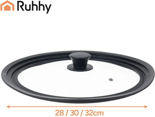 Ruhhy Капак за Пот Стъклен 32см 00025561 Ruhhy Капак за Пот Стъклен 32см 00025561