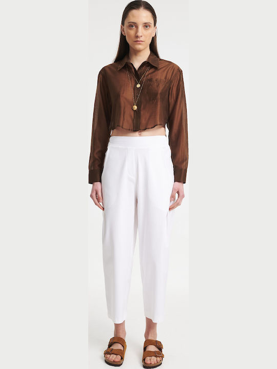 Zoya Women's Shirt Brown