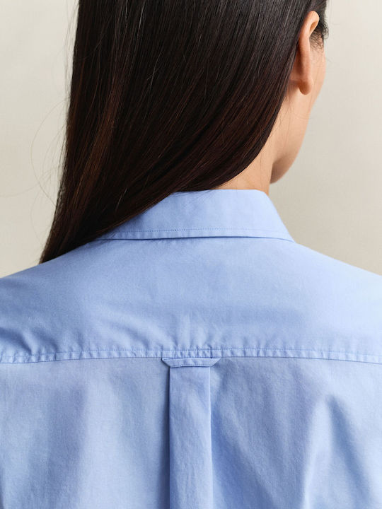 Long Sleeve Women's Shirt Light Blue