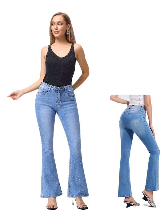 Γυναικείο Jean Παντελόνι Καμπάνα σε Bootcut Εφαρμογή