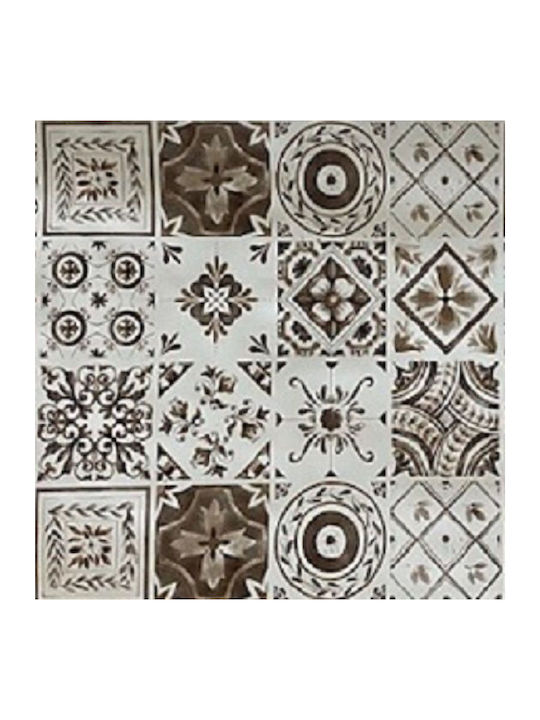 Sidirela Tischtuch Decor Line Mosaik 140x140cm E-0944-191.B