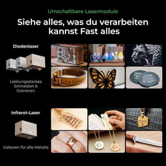 Xtool S1 Laser Engraver 40W