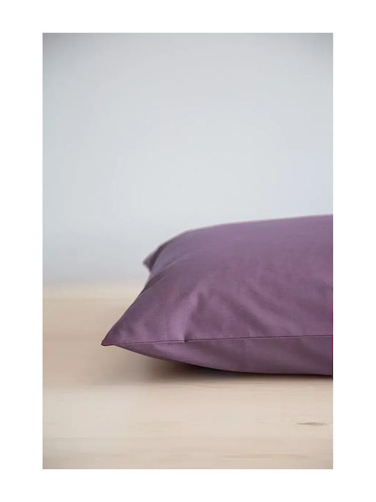 Nima Sheet Super-Double 240x260cm. Unicolors Purple