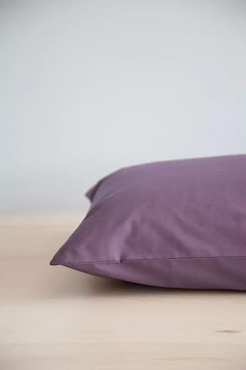 Nima Sheet Super-Double 240x260cm. Unicolors Purple