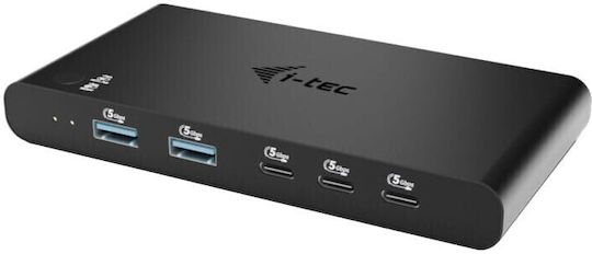 i-tec C31KVMHDMIDOCKPD KVM & Data Switch με HDMI / USB-C / Audio / USB