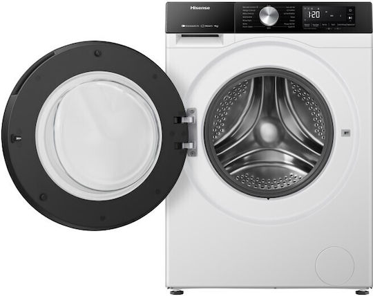 Hisense Washing Machine 9kg with Steam Technology 1400 Rounds WF3S9043BW3