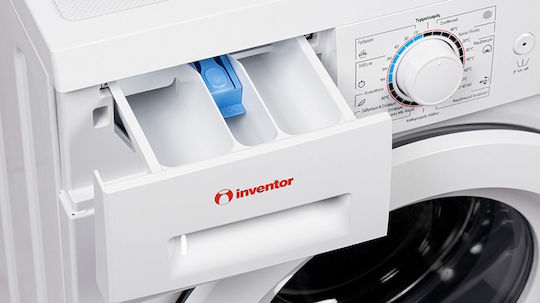 Inventor Πλυντήριο Ρούχων 6kg 1000 Στροφών Slim GLX06010