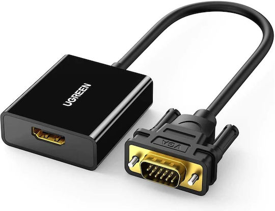 Ugreen CM513 Converter VGA male to HDMI female 1pcs