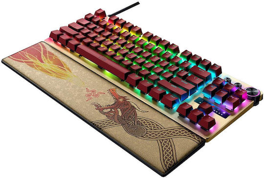 Razer Huntsman V3 Pro Tenkeyless Optical Gaming Keyboard Tenkeyless with Razer Analog Optical Gen-2 Switches and RGB Lighting English US Brown Counter-Strike 2 Edition