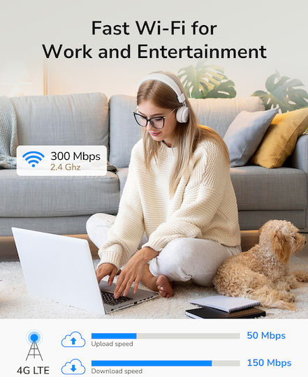 Cudy N300 Ασύρματο Router