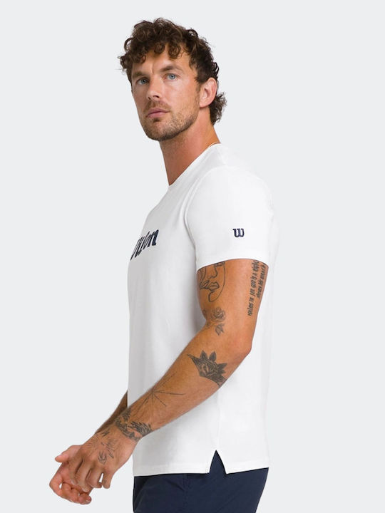 Wilson WM00009331WTA Herren Tenniskleidung Weiß