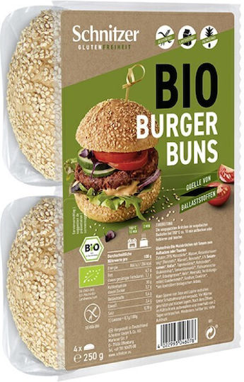 Organic Corn Bread Burgers 250 Gr Bio Schnitzer 12126
