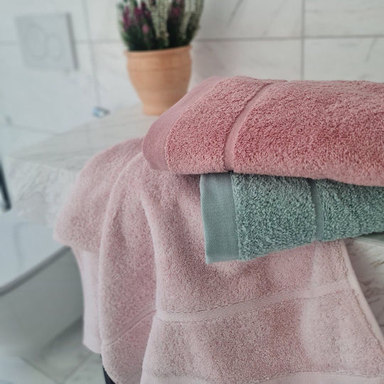 Down Town Home Комплект Кърпи за Баня 3бр Joanne Светло бежово Тегло 600гр/кв.м