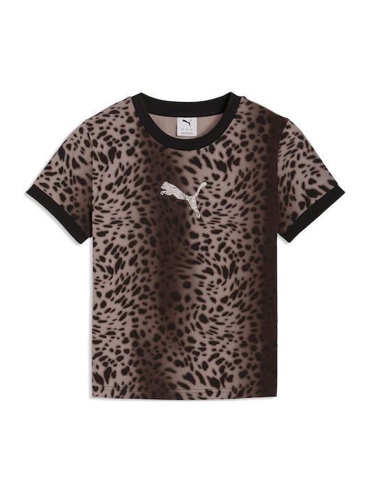 Ess Women's Sports T-shirt Brown