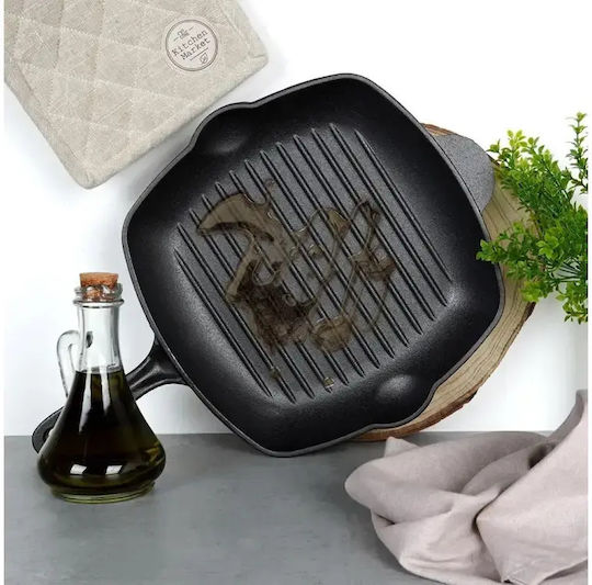 Vilde Cast Line Grill aus Gusseisen 28cm