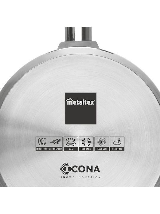Metaltex Icona Stainless Steel Pan 20cm