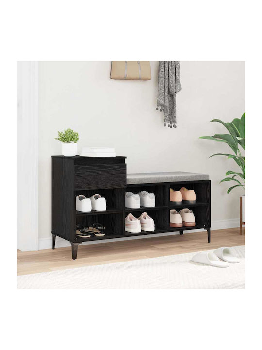 Holz Schuhschrank 102x36x60cm