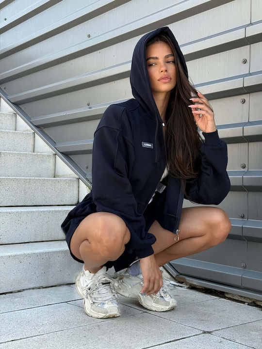 Women's Sweatpants Set Navy Blue