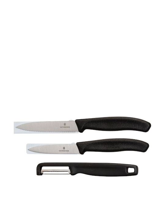 Victorinox Swiss Classic Knife Set from Stainless Steel 3pcs