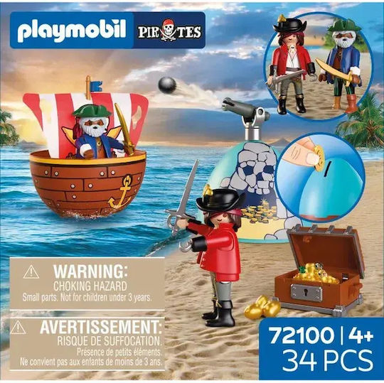 Playmobil Πειρατές για 4 ετών