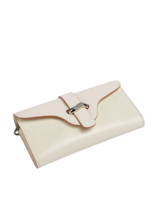 Leather Women's Wallet White