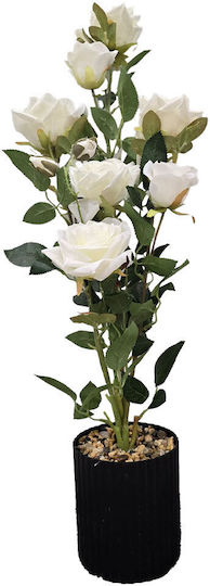 Potted Flower White 75cm Potted Flower White 75cm