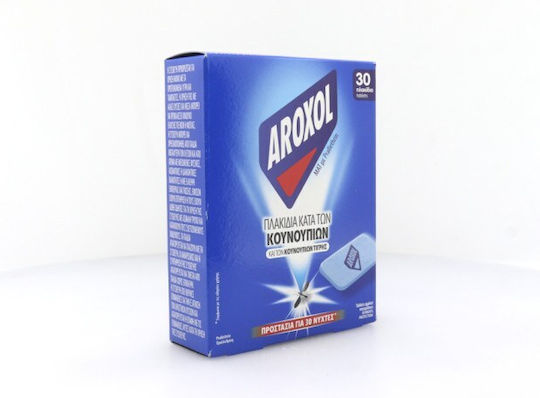 Aroxol Insektenabwehrtabletten für Mücken 30 Registerkarten 1cm