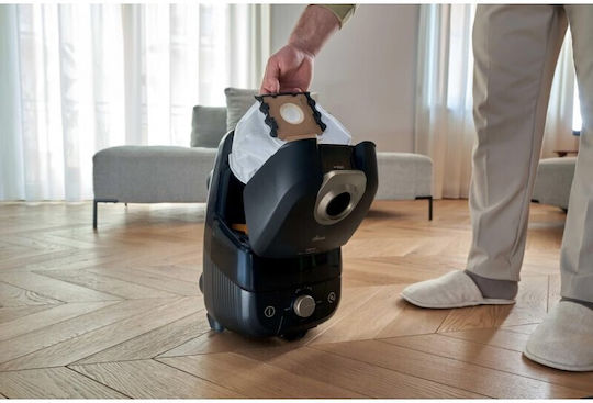 Hoover HE4 Power Master Aspirator 850W cu sac 4lt Neagră