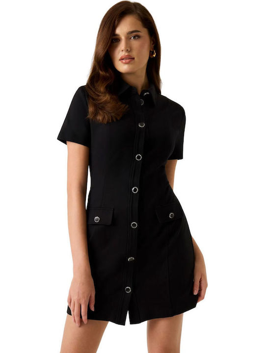Summer Mini Evening Black Dress