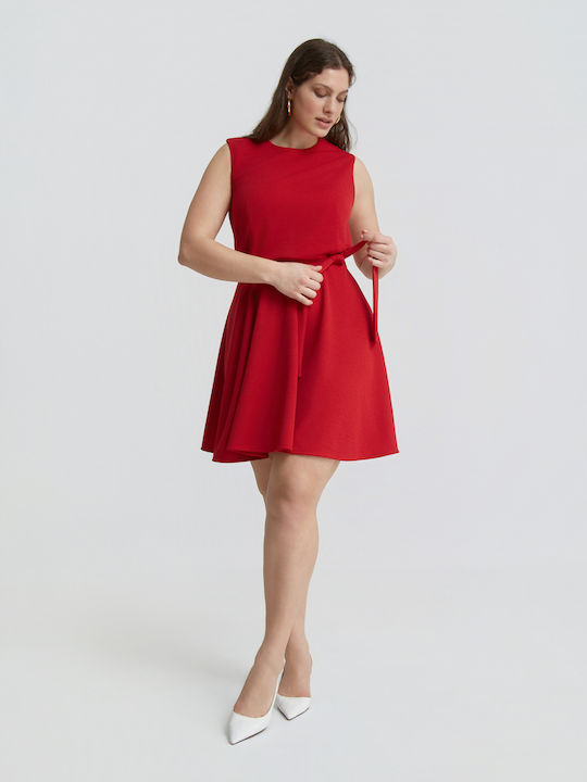 Rochii De Vară Pentru Femei Mini Rochie Roșie 8439.7071.NETTO-red