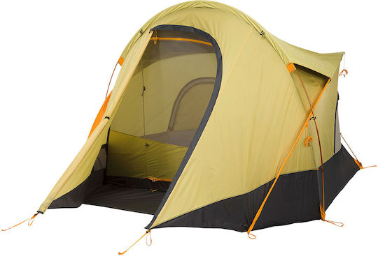 The North Face Universal Wawona Cort De Camping Igloo Galben Cu Dublu Material 3 Anotimpuri Pentru 3 Persoane 231x122x185cm