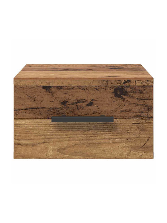 Κομοδίνο Ξύλινο Παλιό ξύλο 35x35x20cm 882418