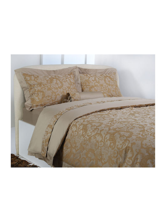Silk Fashion Hs008 Super-Double Bed Sheets Set 230x250cm 6 (6 Pieces)