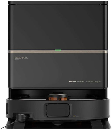 Deerma X80 Ultra Roboter-Staubsauger mit Laser-Kartierung und 23000Pa Saugkraft Schwarz