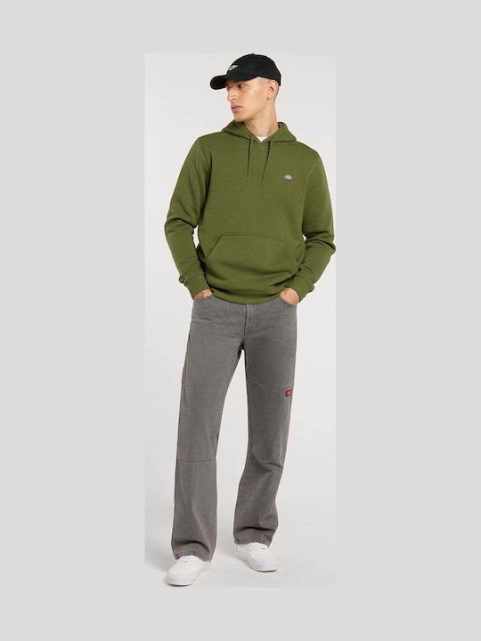 Double Knee Men's Jeans Pants with Loose Fit Grey