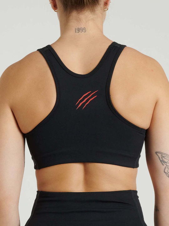 Women's Athletic Sports Bra Black