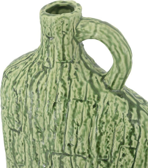 Artekko Decorative Ceramic Vase Bliss Green 21.5x10xH35cm