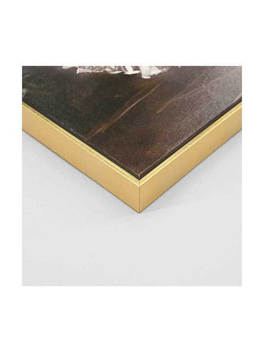 Wall Painting Fb94568 Beige Frame-Canvas Print Girl Image 82x4.5x82cm