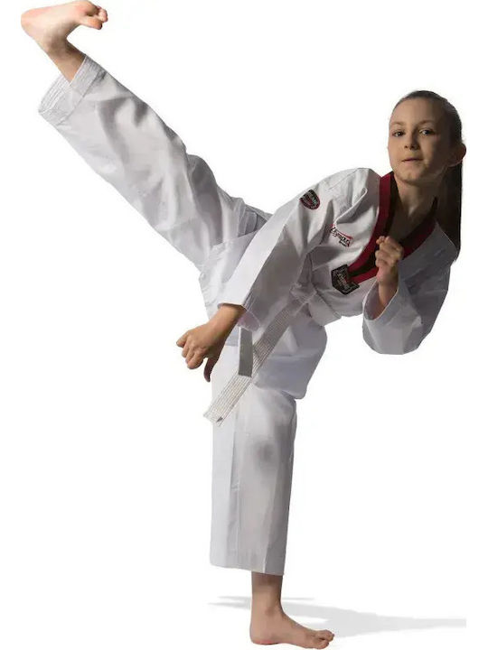 Olympus Sport Kyorugi Poom Στολή Taekwondo Παιδική Μαύρη