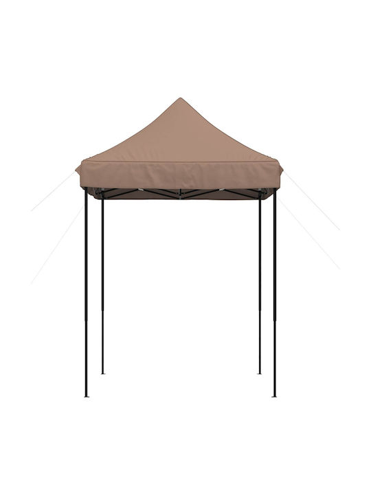 vidaXL Gazebo Pliabil De Grădină Maro 2x2m