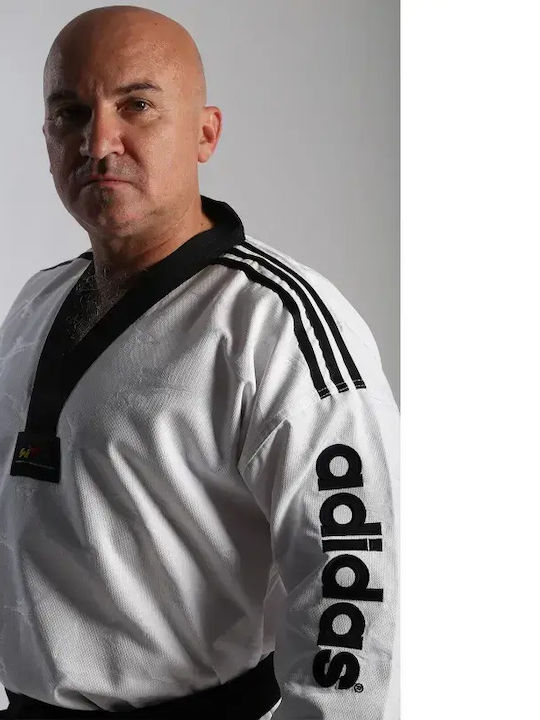 adidas Super Master Ii Στολή Taekwondo Ανδρική Μαύρη