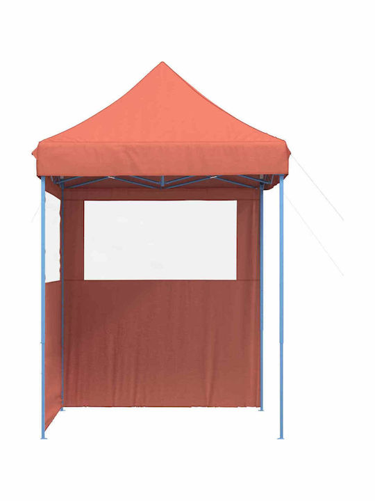 vidaXL Foldable Garden Gazebo Orange 2x2m