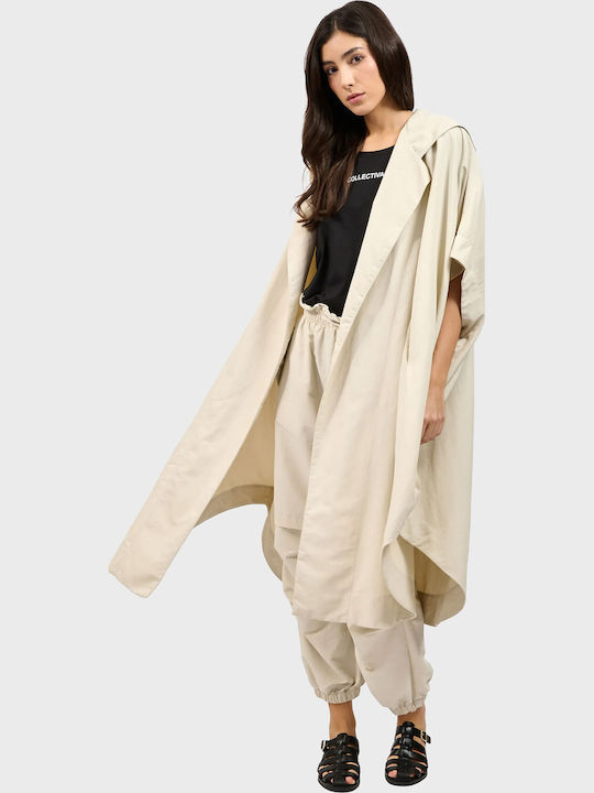 Damen Strickjacke Beige