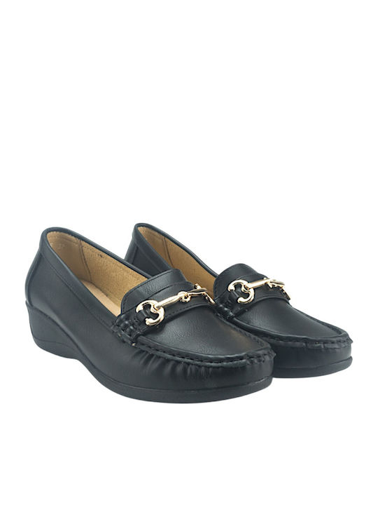 Γυναικεία Loafers σε Μαύρο Χρώμα