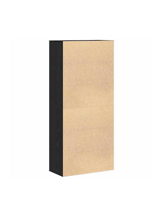 În picioare pe podea de Birou Black Oak 80x39x178cm