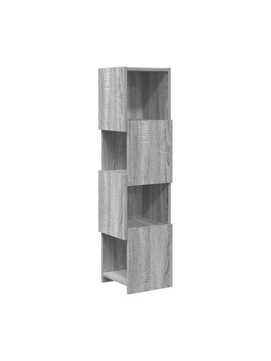 Office Storage Chipboard Cabinet White L25.5xW25xH102cm