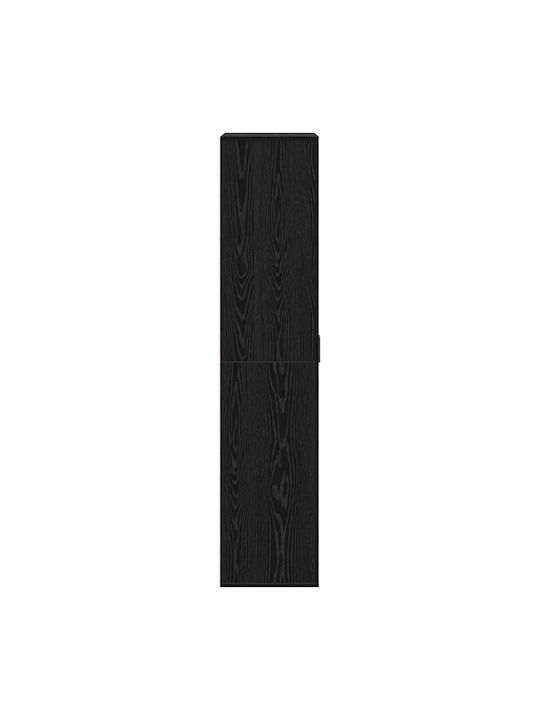 În picioare pe podea de Birou Black Oak 80x39x178cm