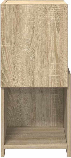 vidaXL Office Storage Cabinet Wooden White 30.5x30x65cm